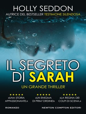 cover image of Il segreto di Sarah
